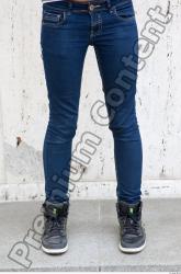 Leg Woman White Casual Jeans Average